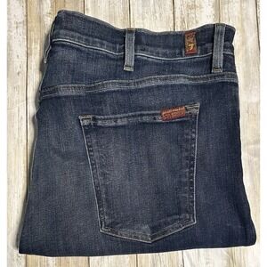 7 for all mankind Paxtyn jeans men's Luxe Sport  38Wx31.5L Raw Hem